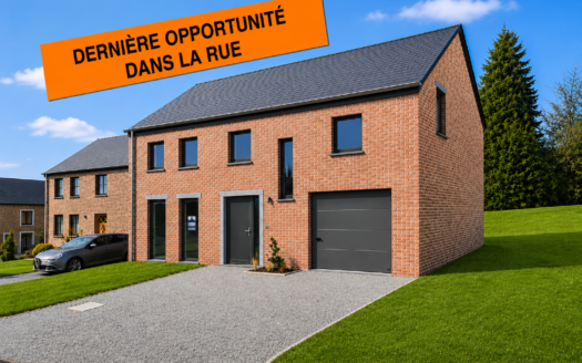 Villa neuve 4 façades à Patignies (Gedinne)